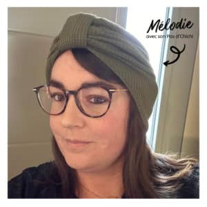 Mélodie avec son Pas d'Chichi témoigne