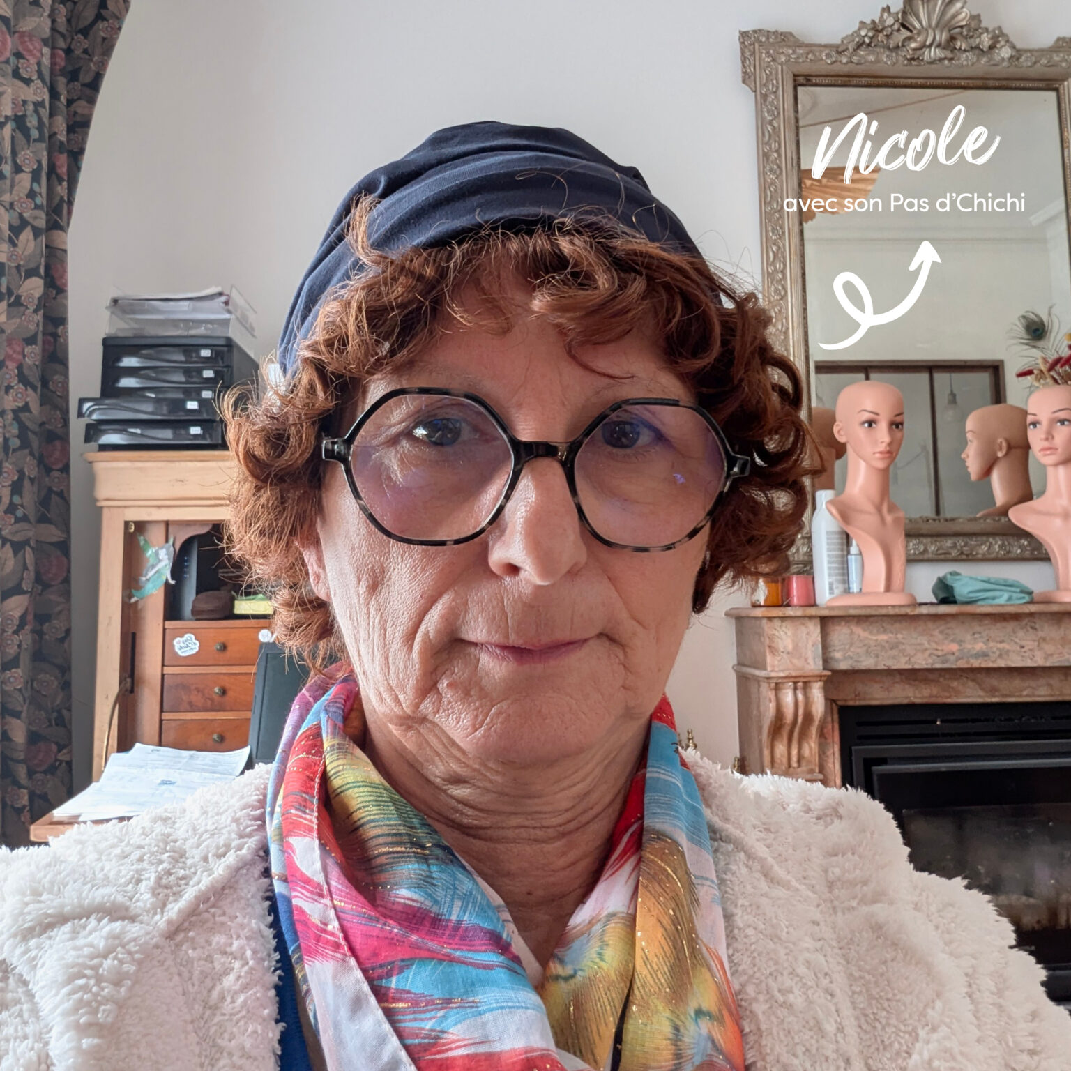 À 66 ans, Nicole apprend qu’elle va perdre ses cheveux pendant sa chimiothérapie. Elle raconte comment son Pas d’Chichi l’a aidée à rester elle-même et à vivre cette étape plus sereinement.